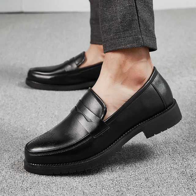 soft leather tassel loafers