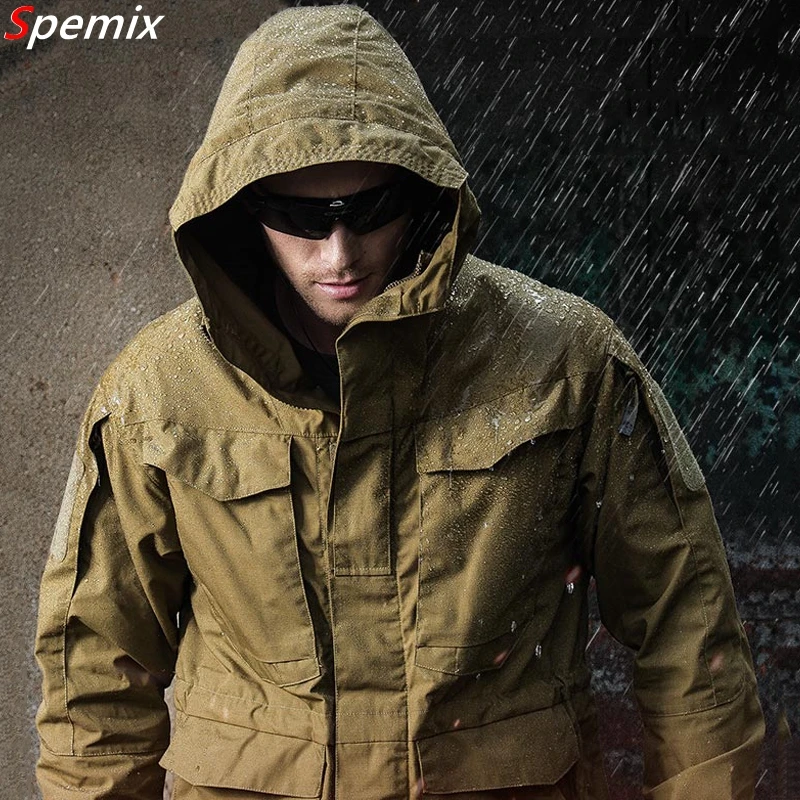 men's waterproof fanorak