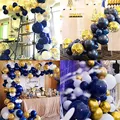 109pcs Navy Blue Balloon Garland Arch Kit Blue Series Balloons Set Birthday Party Decoration Baby Shower Wedding Party Decor preview-5