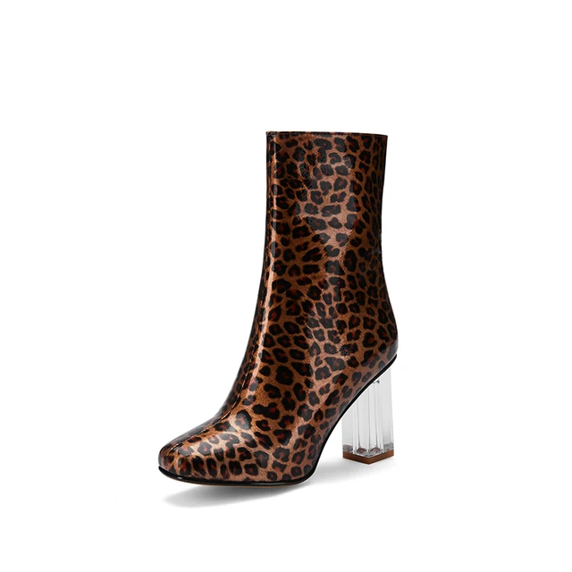 animal prints boots