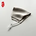 Face mask high class natural silk for women or child 100% real silk anti-sunburn washable light soft comfortable mascarillas preview-6