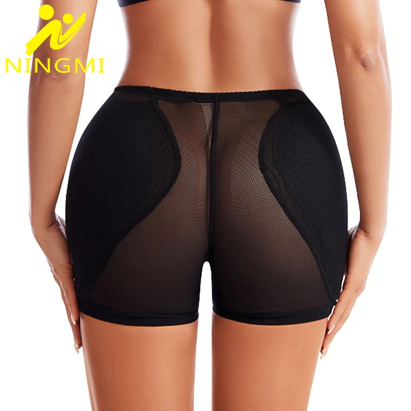 High Waist Trainer Body Shaper Padded Panty Buttock Booty Hip