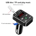 Car Bluetooth FM Transmitter Wireless Handsfree Audio Receiver Auto LED MP3 Player 2.1A Dual USB Fast Charger Car Accessories preview-5