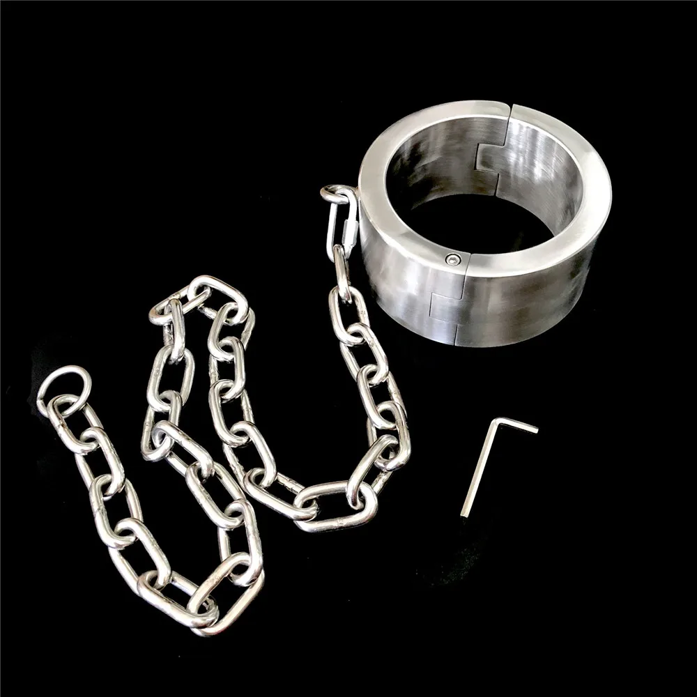 Купить Секс товары | Super Heavy 7KG Stainless Steel Necklet Collar  Restraint Chain Metal Bondage Neck Ring Adult Bdsm Sex Games Toy For Male  Female