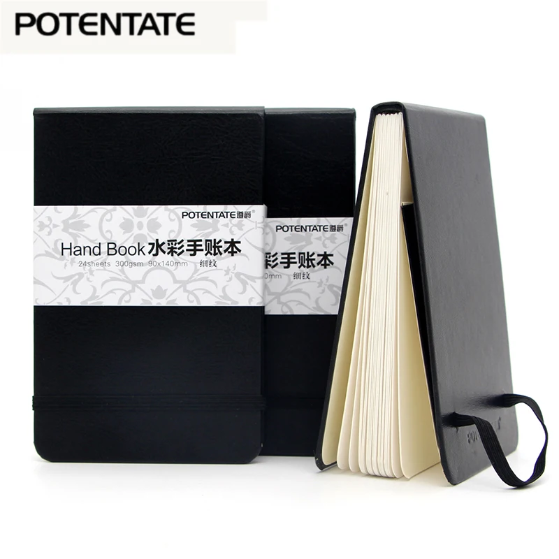 SeamiArt Potentate Mini Square Watercolor Journal Drawing Notebook