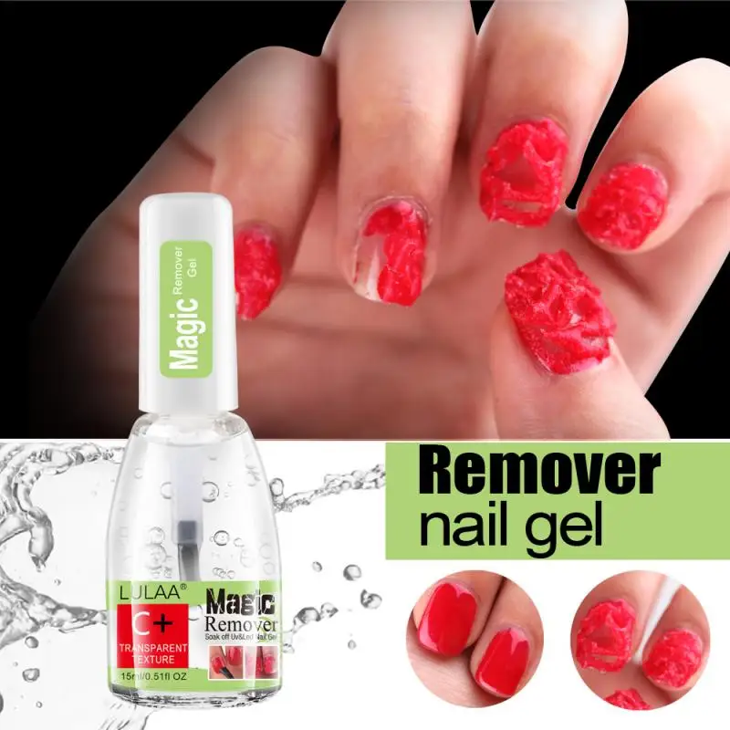 15ml Magic Burst Gel Polish Remover Soak off Sticky Layer Cleaner Nail  Degreaser Semi-permanent Nail UV Gellak Remover JI1038-1 - AliExpress