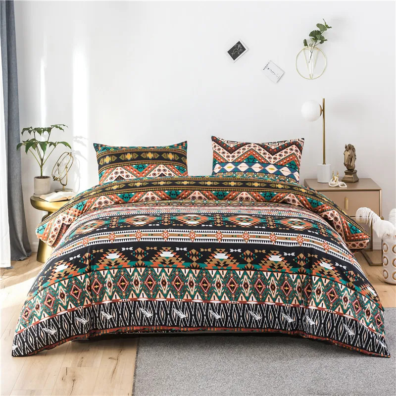 bohemian comforter set full