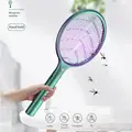 3000V Mosquito Killer Light Electric Mosquito Swatter USB Rechargeable Base Fly Trap Bug Zapper Repellent Lamp Insect Racket preview-6