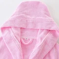 100% Cotton Toweling Terry Robe Kids Cartoon Robe Boy&Girls Hooded Robe Winter Warm Bathrobe Soft Sleeprobe Kids Casual Homewear preview-5