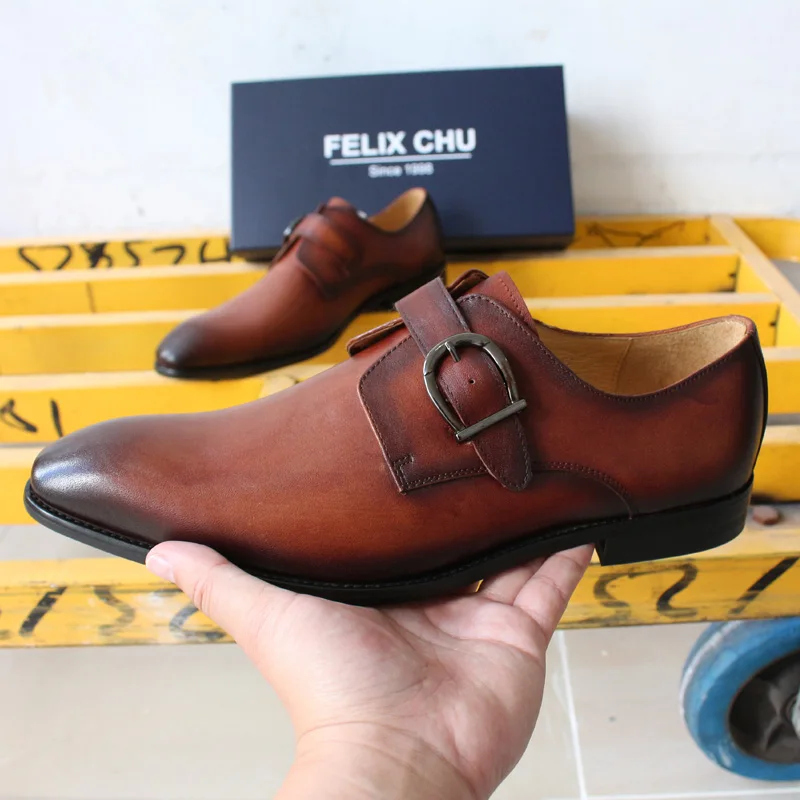 Italian monk strap shoes Clearance