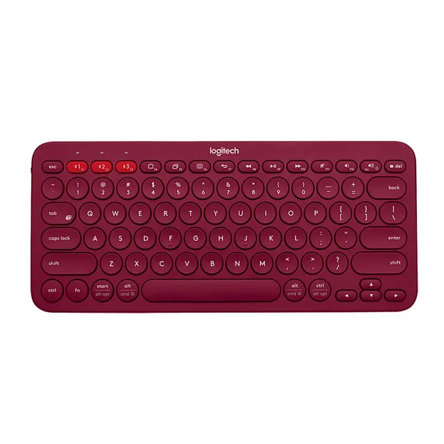 red bluetooth keyboard