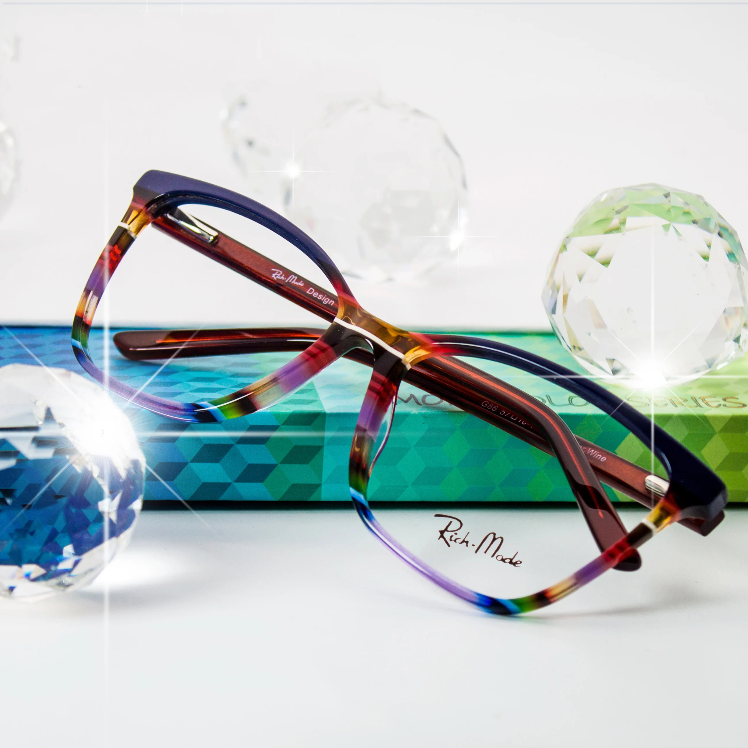 colorful eyeglass frames for women