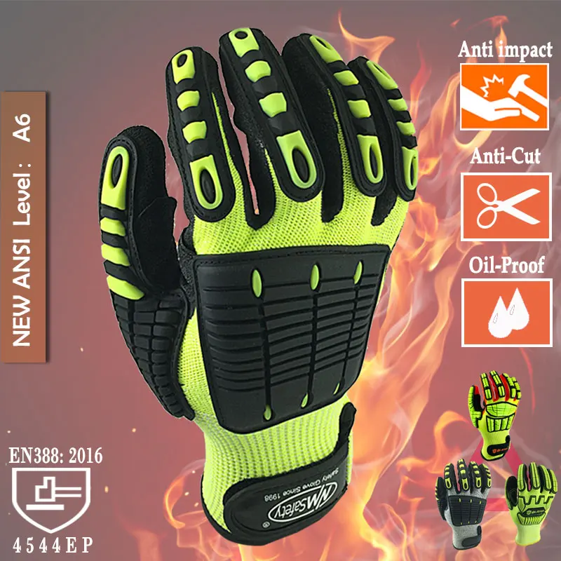 anti impact cut resistant gloves