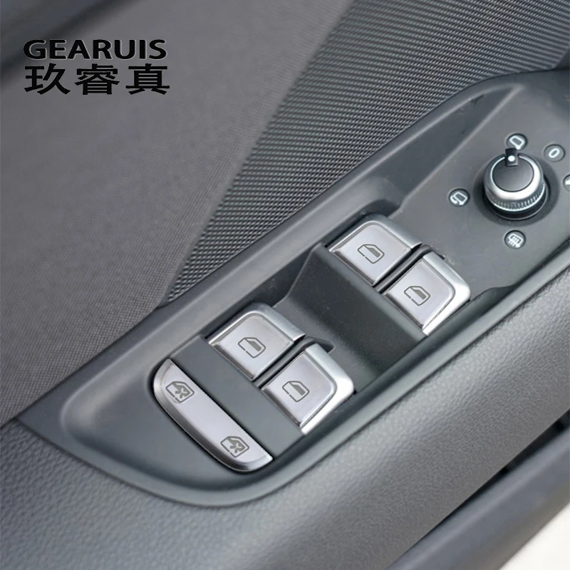 Car Center Control Water Cup Holder Frame Cover Trim For Audi A3 8V 2013-19  Console Panel Decorative Strip Interior Accessories - AliExpress