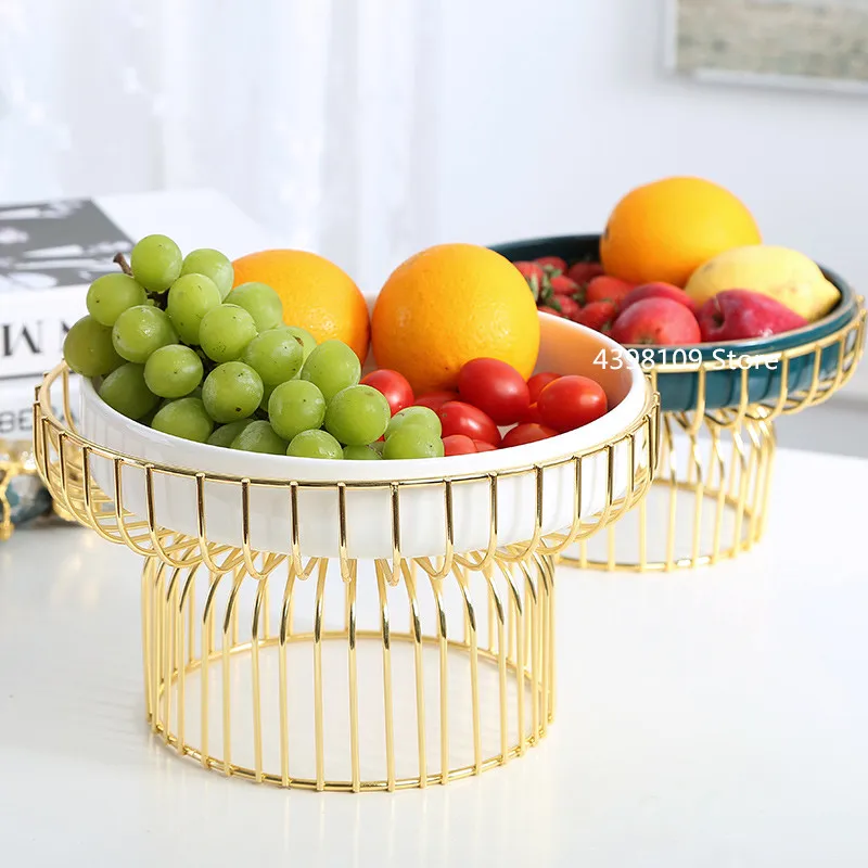 modern ceramic fruit bowl