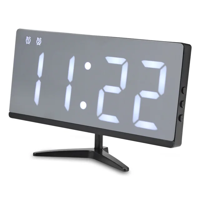 Купить Домашний декор | Digital Alarm Clock LED Mirror Clock ...