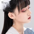 Thaya Fox Original Design Earrings For Women S925 Silver Needle Stud Earrings Tassels Earring Dangle Luxury Fine Jewelry Gift preview-2