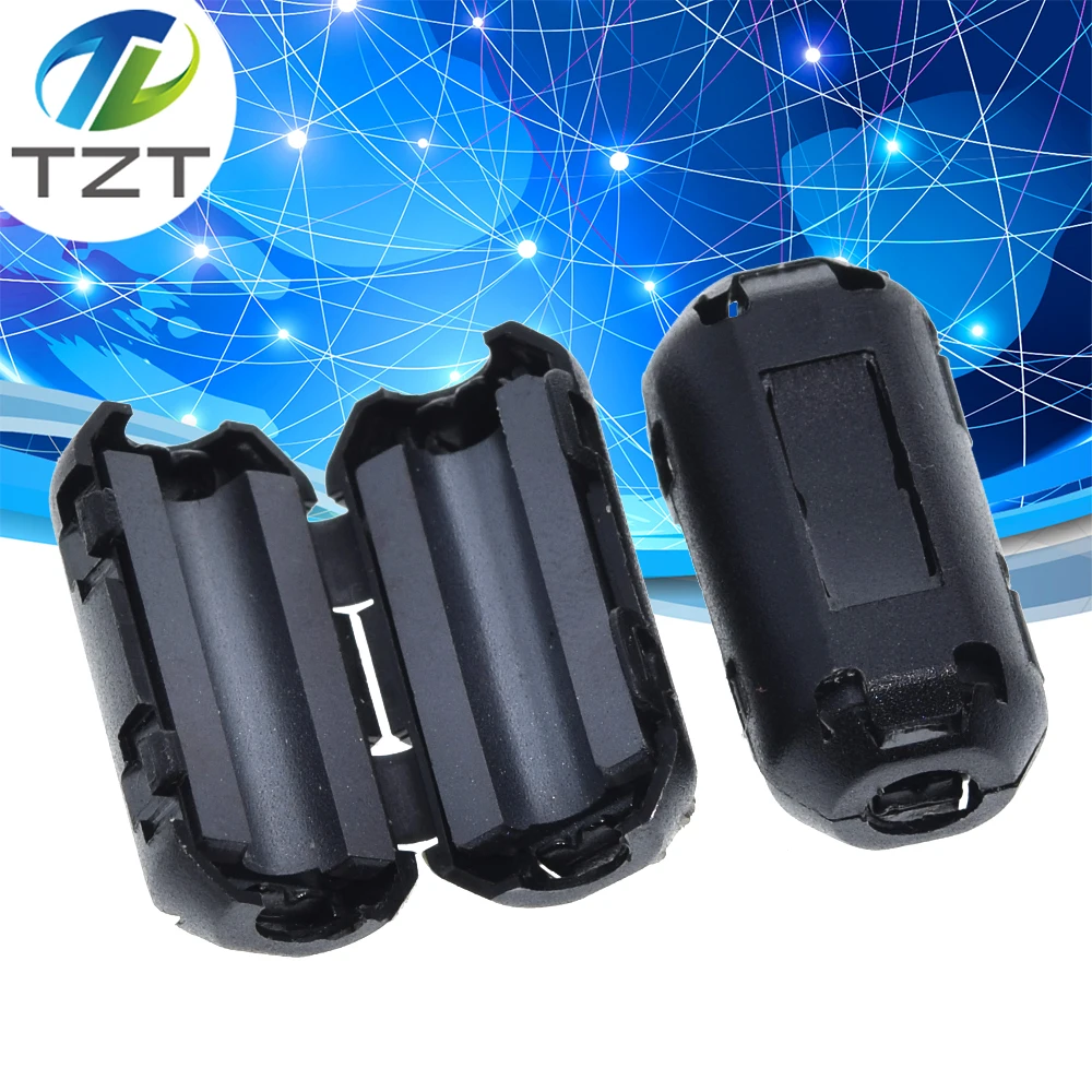 Купить Активные компоненты 5mm ClipOn Ferrite Ring Core Noise