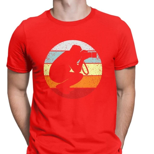 Retro Photographer Men's Tshirts Funny 