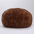 OTAUTAU 5ft Giant Bean Bag Pouf Cover Without Filler Faux Bunny