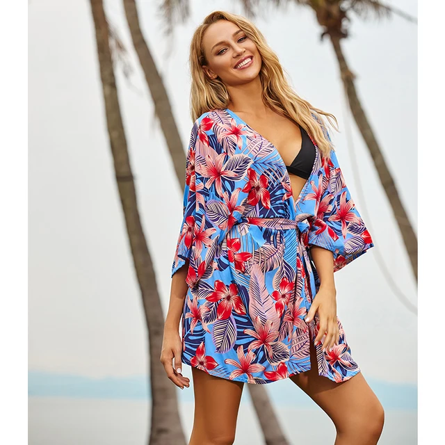 Cotton Beach Cover up Kaftans Sarong 