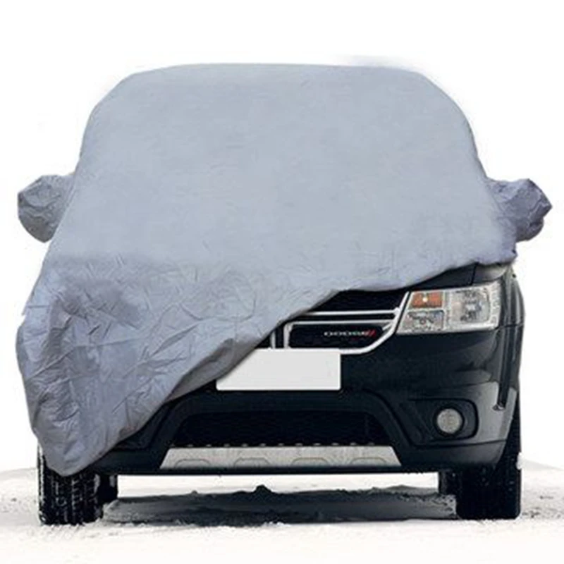 SUV Full Car Cover Water proof Sun Snow Dust Rain Resistant Protection Size XL-animated-img