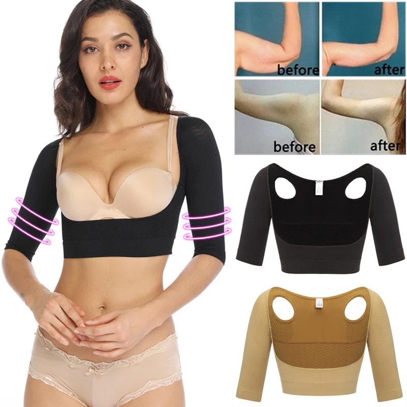 Shaper Tops for Women Flabby Arms Compression Post Surgery Front
