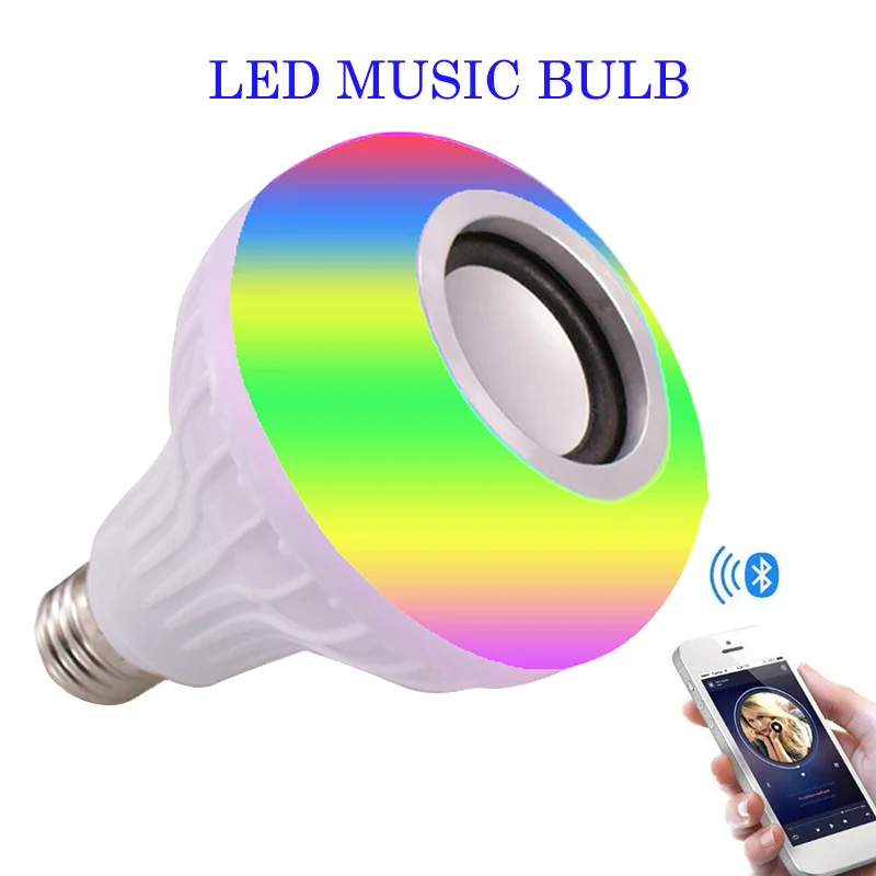 smart led bulb with speaker