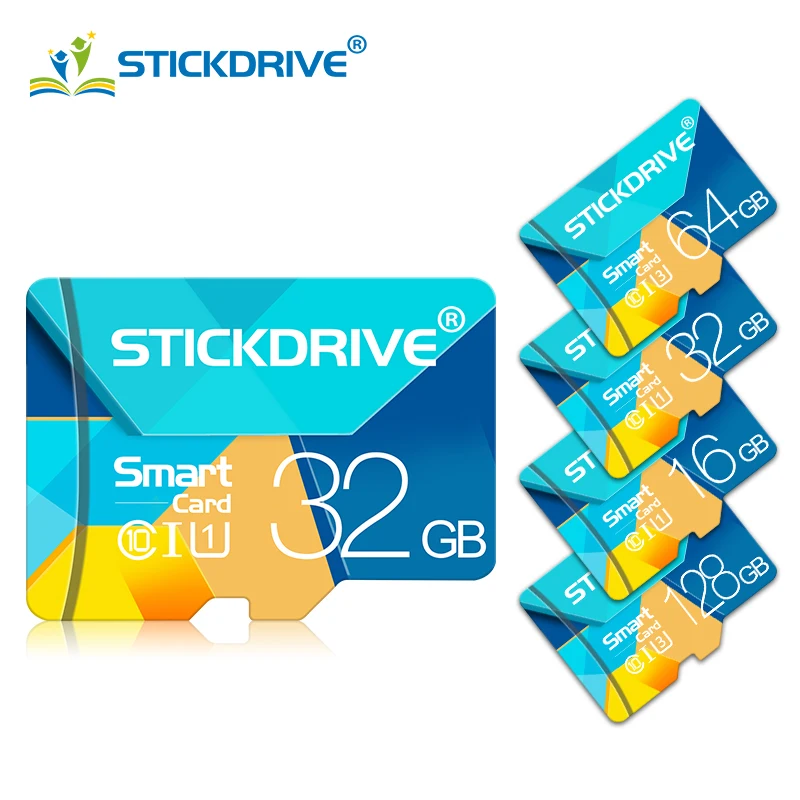 Class 10 Memory card 4GB 8GB 16GB 32GB flash drive  Mini SD Card 64GB 128gb 256GB cartao de memoria TF Card For smartphone