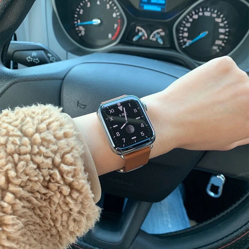 Acquistare Accessori per orologi | 44mm 40mm TPU Slim Cover case Protector For  Apple Watch series 6 5 4 3 2 case 42mm 38m Protective case For iWatch  series 6