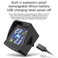 Motorcycle TPMS Tyre Pressure Monitoring System USB Solar Power Digital Auto Security Alarm Systems Motor Tire Pressure Warning preview-4