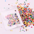 2mm 3mm 4mm Uniform Glass Seedbeads 11/0 8/0 6/0 Wear Resistant Opaque Round Spacer Beads For DIY Jewelry Making Sewing Material preview-3