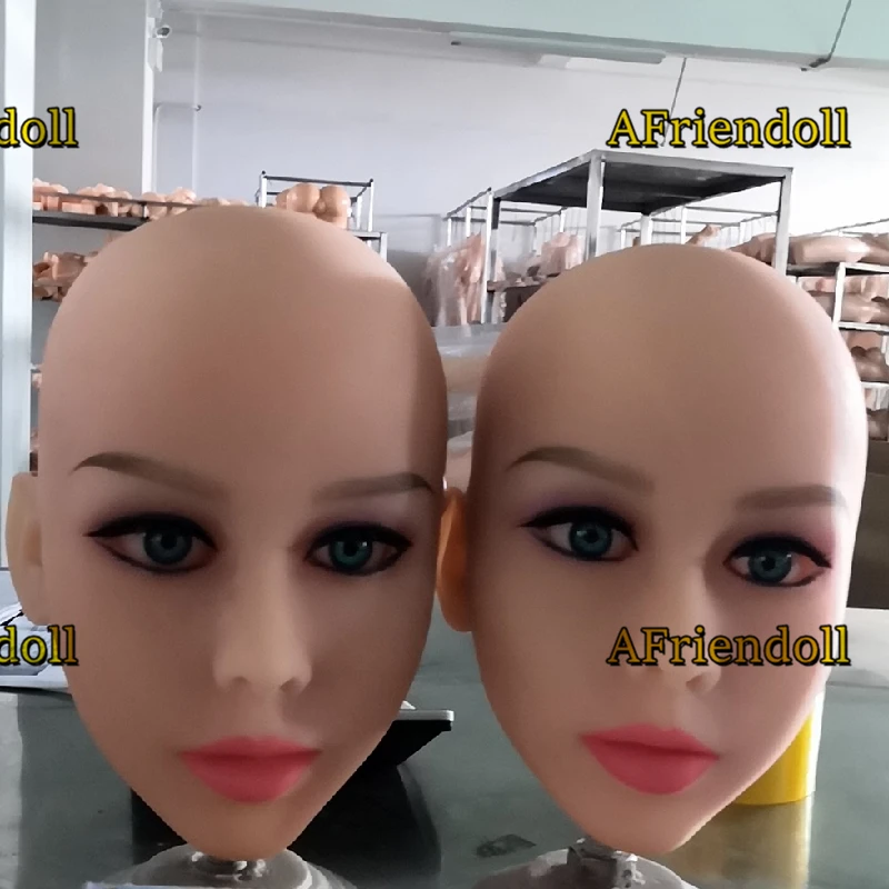 Sex products Heads of Top Quality Real Silicone Sex Doll