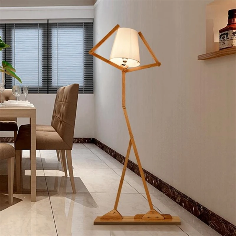 diy wood floor lamp