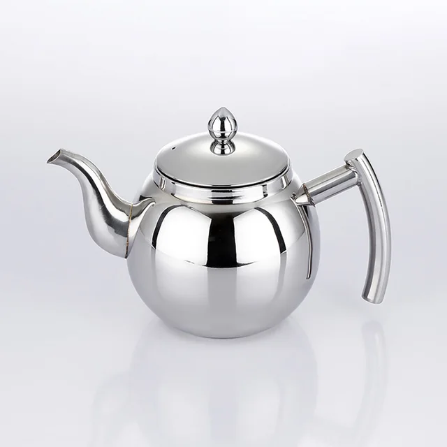 stainless steel loose leaf teapot