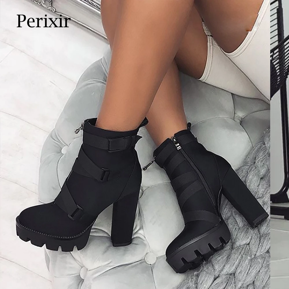 platform boots heels