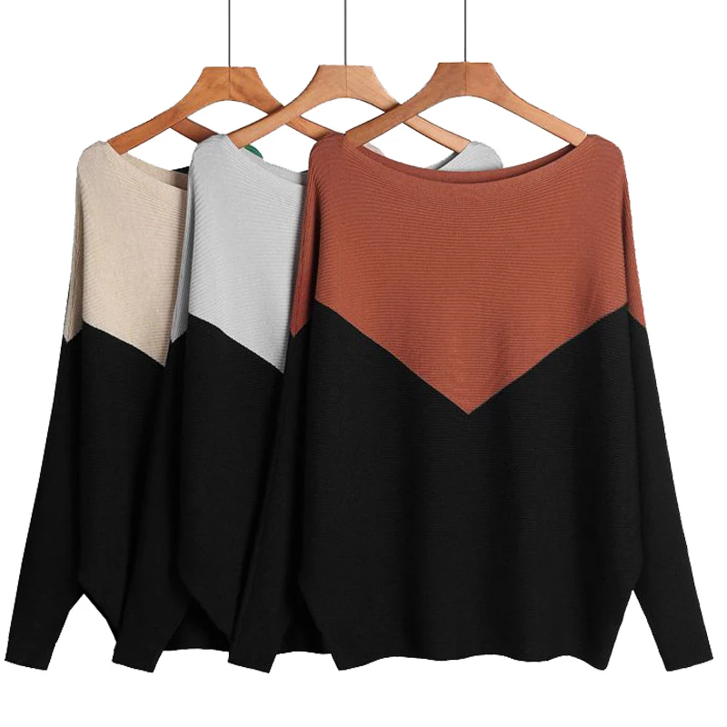 long sleeve batwing jumper