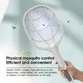 3000V Mosquito Killer Light Electric Mosquito Swatter USB Rechargeable Base Fly Trap Bug Zapper Repellent Lamp Insect Racket preview-2