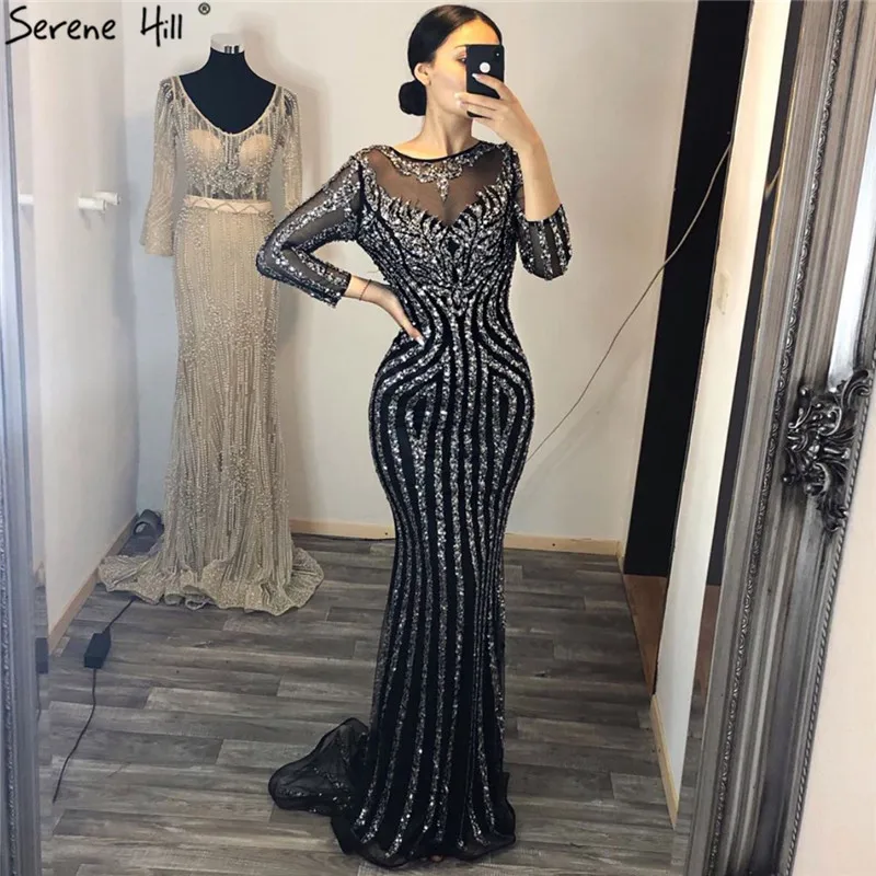 קנו שמלות ערב | Grey Luxury Long 
