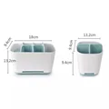 Electric Toothbrush Holder Shelf Dispenser Toothpaste Case Stand Rack Storage Organizer for Bathroom Household Accessories Tools preview-5