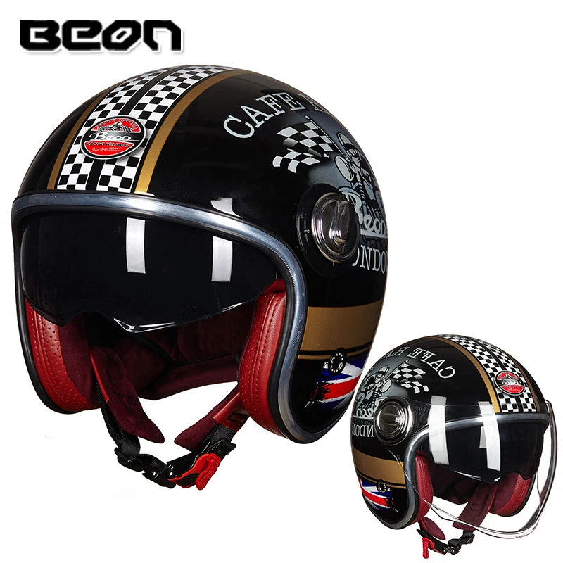 beon half helmet