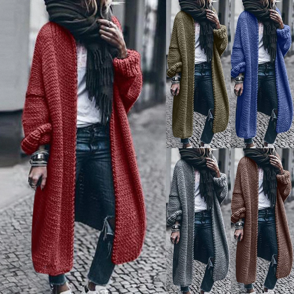 2020 Autumn winter Women Sweater Long 