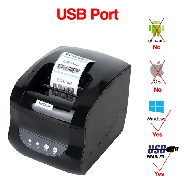 365B USB Port
