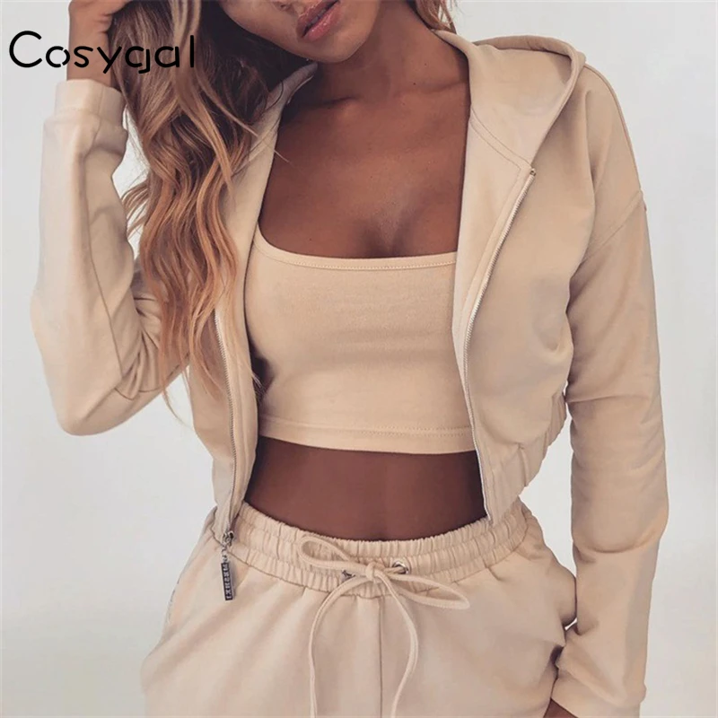 COSYGAL 2020 Summer Hoodie Three Piece 