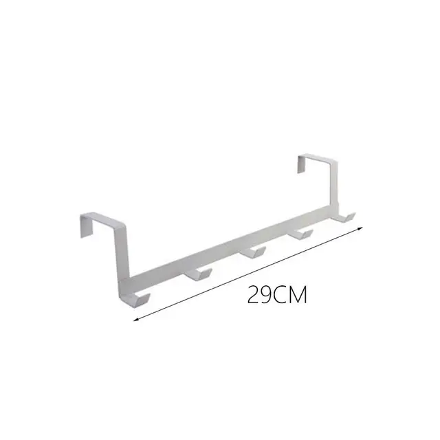 Купить Организация и хранение 5 Hooks OverTheDoor Hook Holder Metal