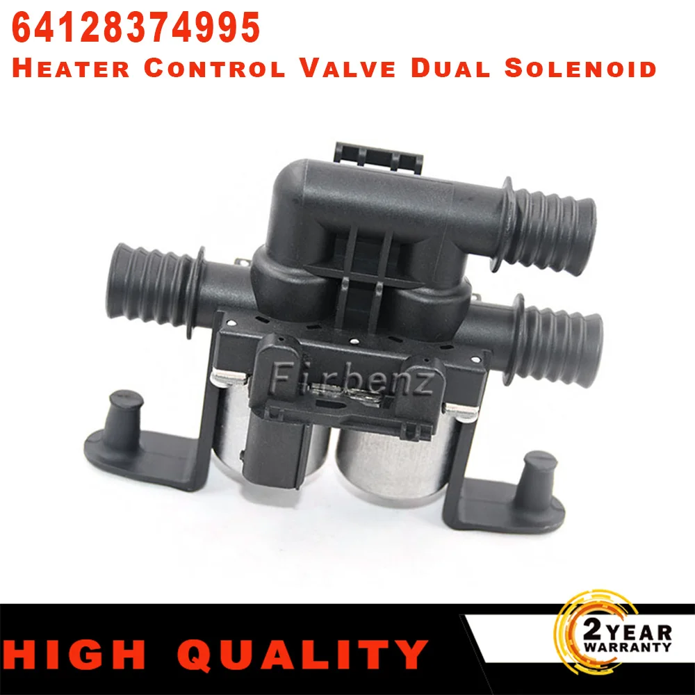 64128374995 64-12-8-372-016 Water Heater Control Valves Dual Solenoid For BMW 5 Series E38 E39 E46 E53 X5 Car Accessories-animated-img