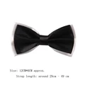 Men Boy Girls Bowties Solid Butterfly Bowtie Wedding Patry Accessories Gift Novelty Party Neck Tie New Neckwear FB112 preview-6