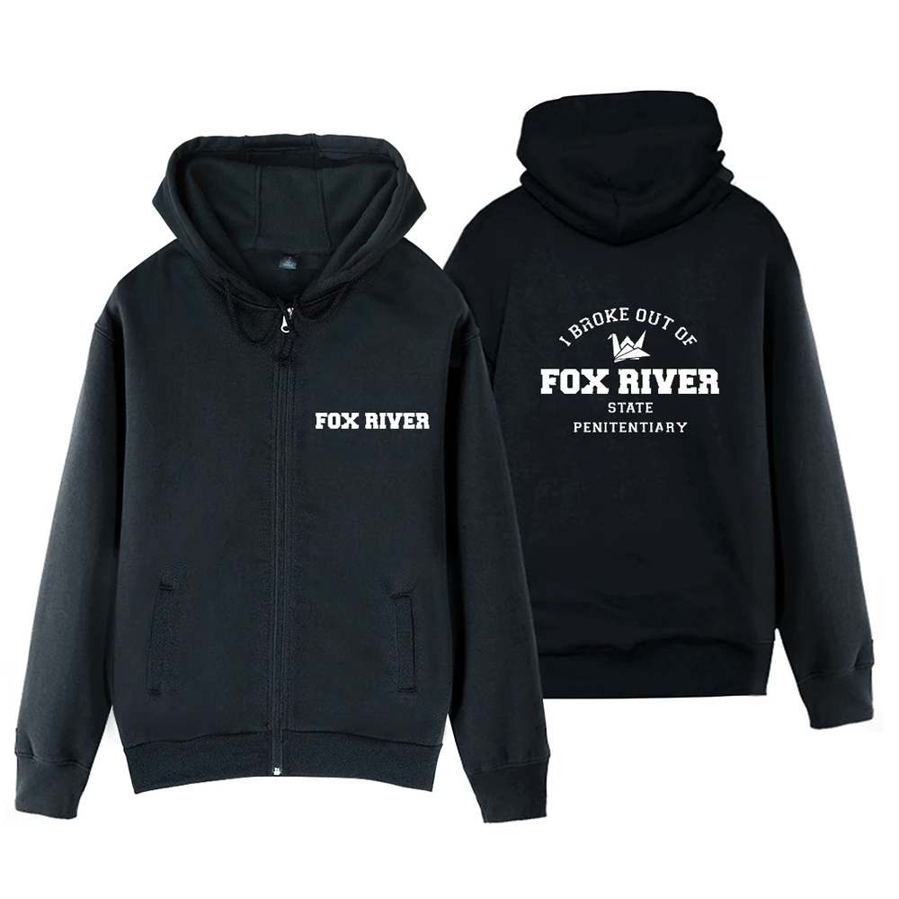fox full zip hoodie
