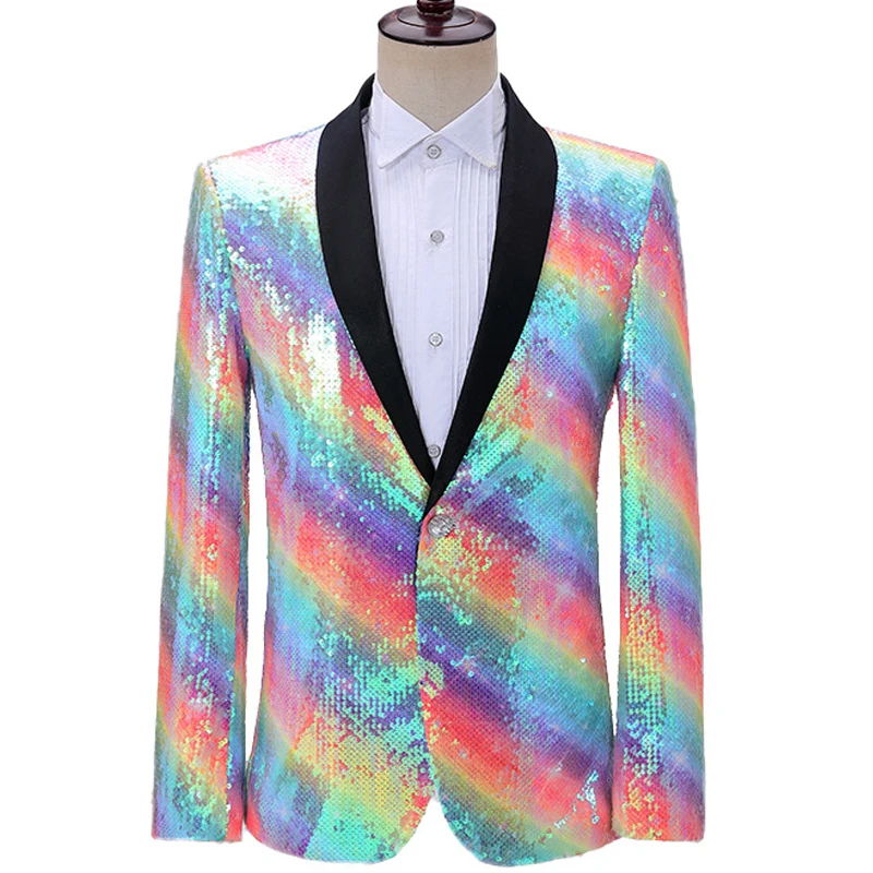 Mens Blazer Wedding Singer Costume Homme