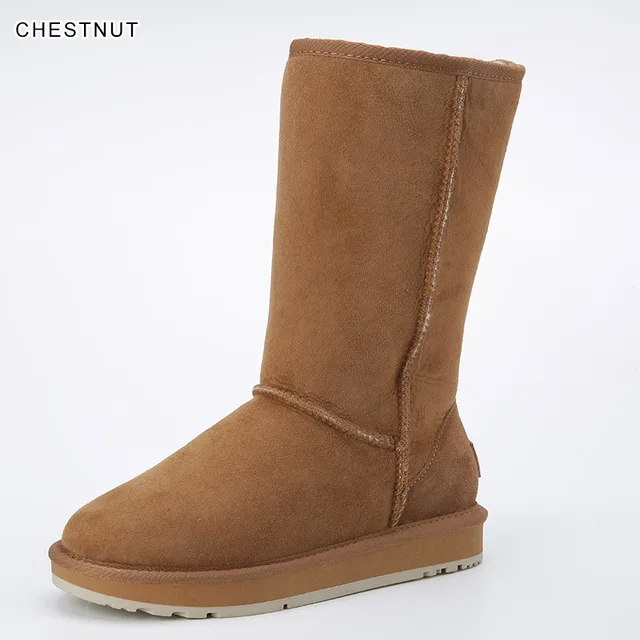 mens sheepskin lined winter boots